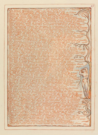 Jérusalem, Planche 49 - William Blake